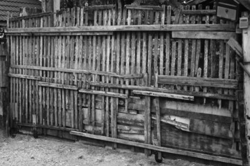old wood wall