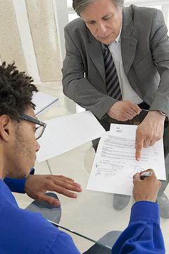 Signature d'une Convention de stage