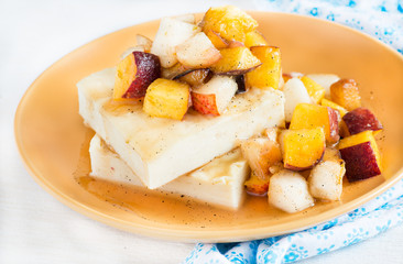 Cottage cheese baked pudding