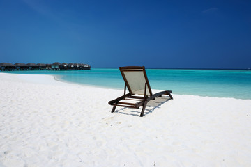 Beautiful beach at Maldives