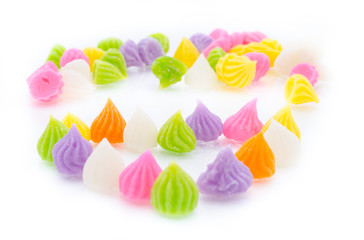 Close-up of colorful candy