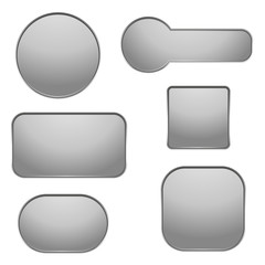 We design 3D buttons banners