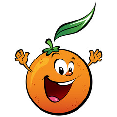 Happy orange