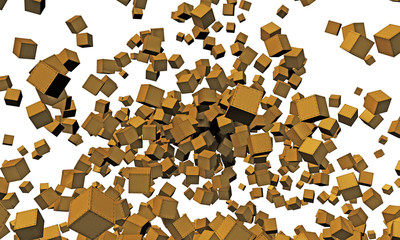 cardboard boxes