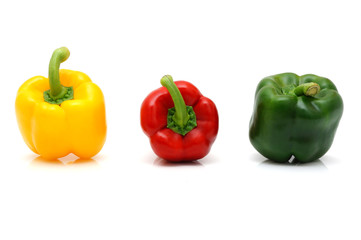 fresh peppers collage