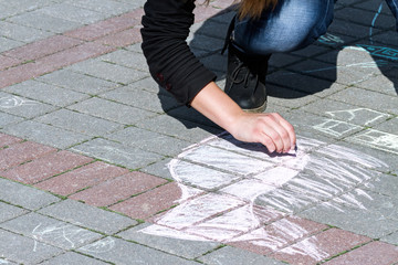 Sidewalk chalk