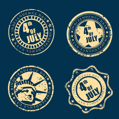 4th of July, American Independence Day background.