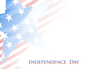 Fototapeta premium 4th of July, American Independence Day background.