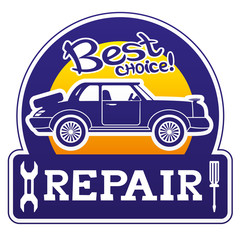 Car repair.