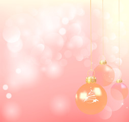 Christmas Background. Abstract Vector Illustration