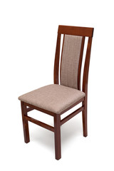 Wooden chair isolated