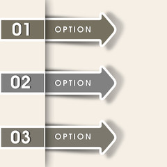 Obraz premium Abstract infographics paper.