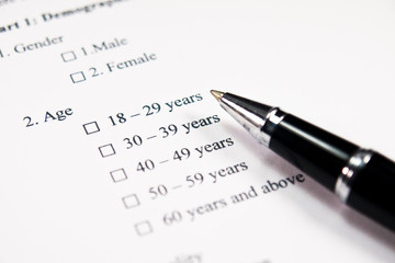 Marketing Survey, Age