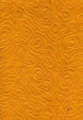 Rice Paper Texture - Mandalas Orange XXXXL
