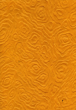 Rice Paper Texture - Mandalas Orange XXXXL