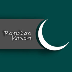 Naklejka na ściany i meble Concept for Muslim community Holy Month of Ramadan Kareem.