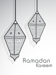 Concept for Muslim community Holy Month of Ramadan Kareem.