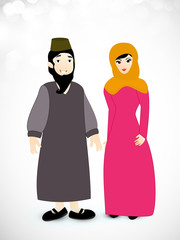 Concept for Muslim community Holy Month of Ramadan Kareem.