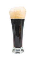 Mug filled with beer