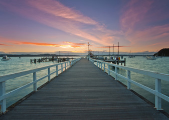 Main jetty at Russell, Bay of Islands