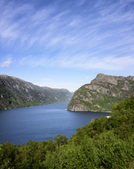 Fototapeta na wymiar Frafjord