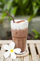 Iced chocolate.