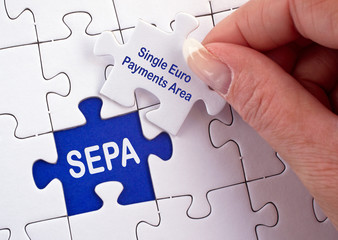 Fototapeta premium SEPA - Single Euro Payments Area