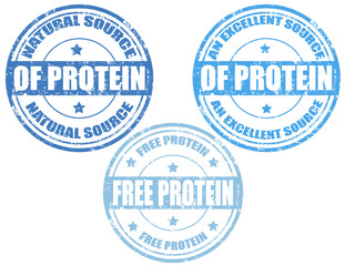 Protein-stamps