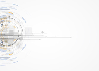 Obraz premium abstract internet computer technology business solution
