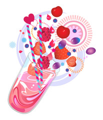 Smoothie - Red fruit