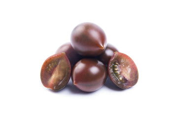 Obraz premium Tomatoes on a white background