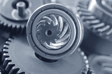 Obraz premium gears,nuts and bolts