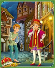 Obraz na płótnie Canvas Prince and the Pauper - Prince or princess castles