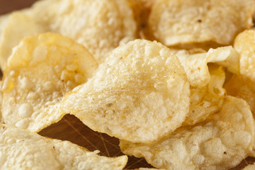 Unhealthy Crispy Potato Chips