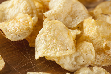 Unhealthy Crispy Potato Chips