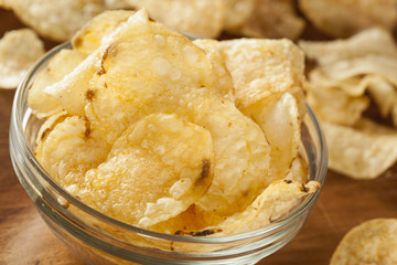Unhealthy Crispy Potato Chips