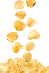 Unhealthy Crispy Potato Chips