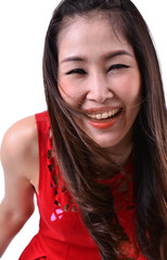 Portrait of a happy woman