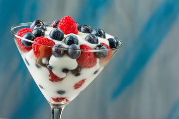 Fresh Fruit Yogurt
