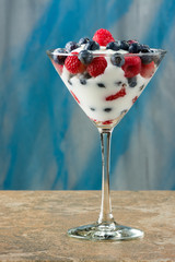 Fresh Fruit Yogurt