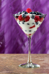 Fresh Fruit Yogurt