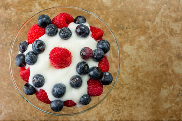 Fresh Fruit Yogurt