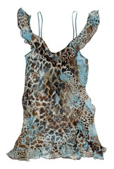 leopard peignoir