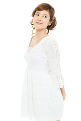 Beautiful asian woman