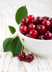 Fresh cherries
