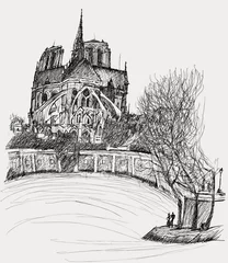 Fototapeten Notre-Dame in Paris © Isaxar
