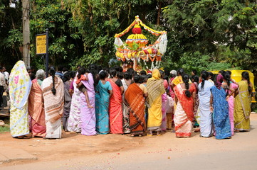 Totenzeremonie in Indien