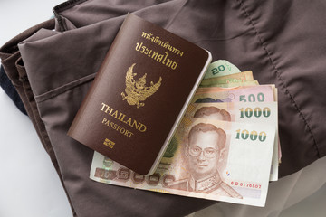 Thailand Passport and clothes