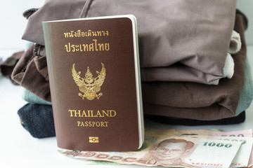 Thailand Passport and clothes