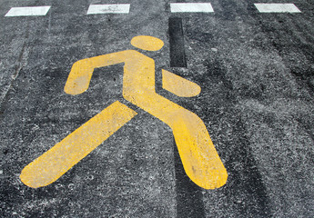 Yellow sign